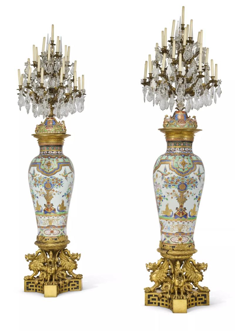 الفنون الآسيوية والأوروبية في القرن الثامن عشر