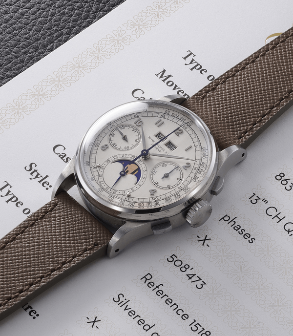 Patek Philippe 1943 Ref. 1518.. القطعة الأغلى في المزاد