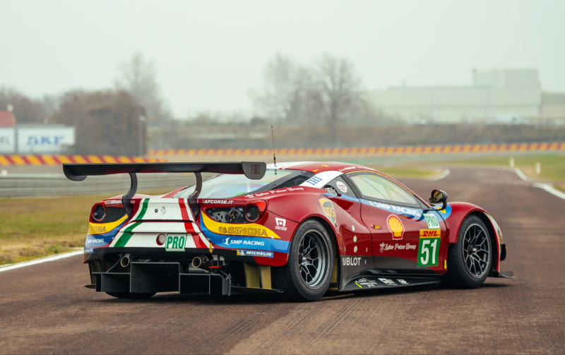 دار آر إم سوذبيز تستقدم إلى باريس فيراري 488GTE ذات الإرث البطولي لعام 2017