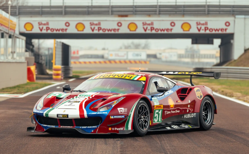 دار آر إم سوذبيز تستقدم إلى باريس فيراري 488GTE ذات الإرث البطولي لعام 2017