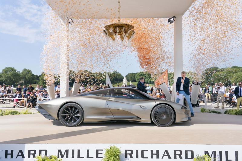 مشهد من فعالية Chantilly Arts & Elegance Richard Mille التي يتوافد عليها أصحاب السيارات الكلاسيكية والعتيقة والخارقة من حول العالم.
