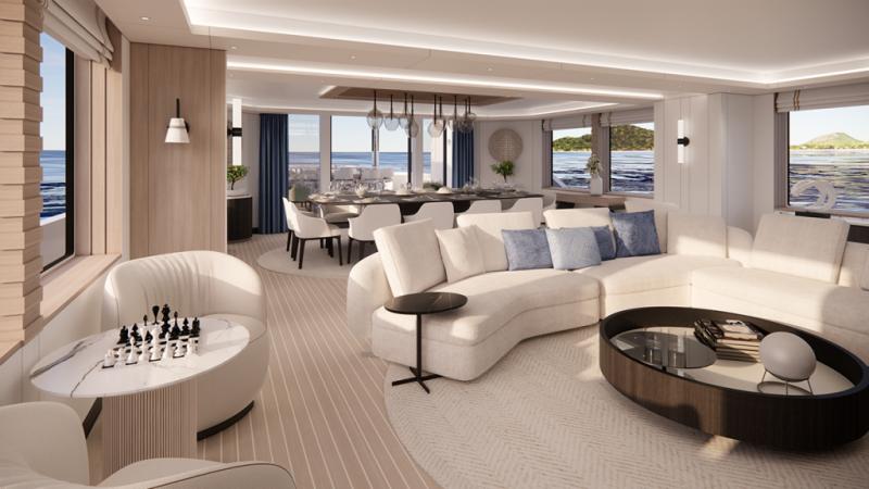 ديسكفري.. يخت دلتا مارين الجديد يعيد تعريف الفخامة البحرية بمنطق العافية والاسترخاء