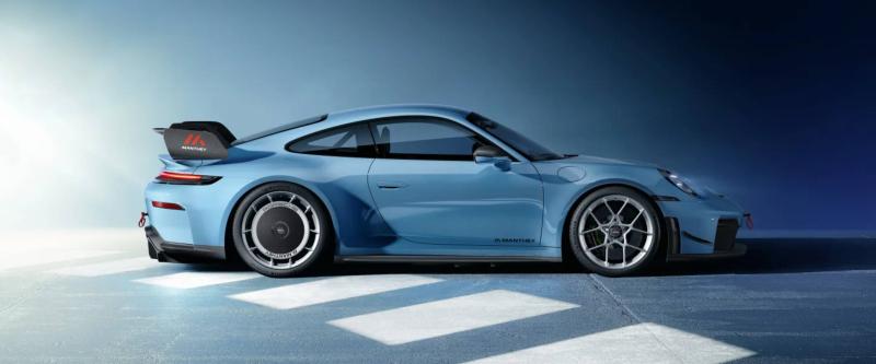 مانثي رايسينغ تكشف عن تحسينات ديناميكية مذهلة لسيارة بورشه 911 GT3