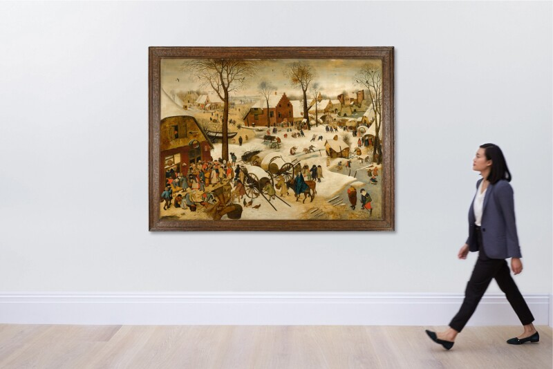 لوحة "الإحصاء في بيت لحم" تتصدر مزاد سوذبيز في لندن وتعيد وهج الفن الكلاسيكي