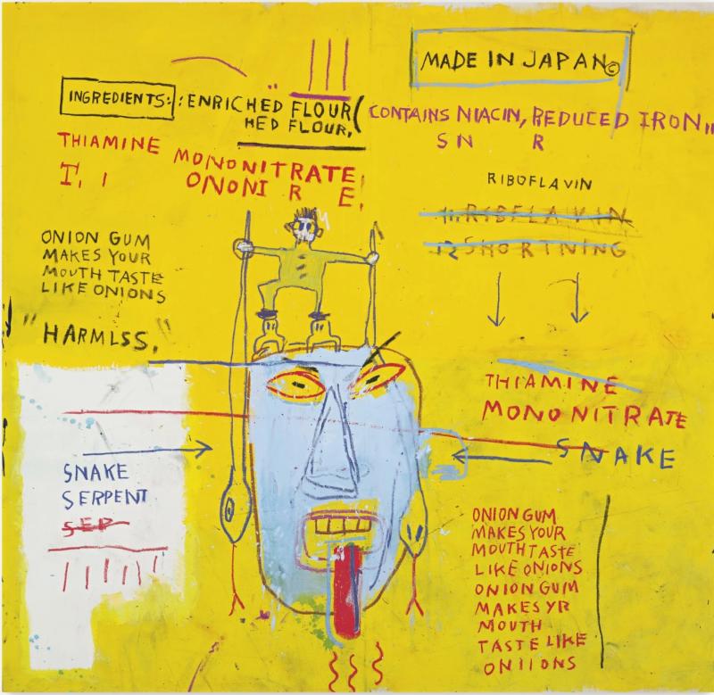 "Onion Gum" لباسكيا تتصدر آرت بازل ميامي بسعر 21.5 مليون دولار