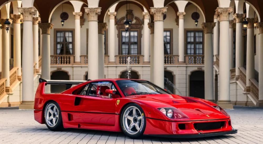 آر إم سوذبيز تبيع نسخة نادرة من فيراري F40 LM بسعر يتجاوز التوقعات