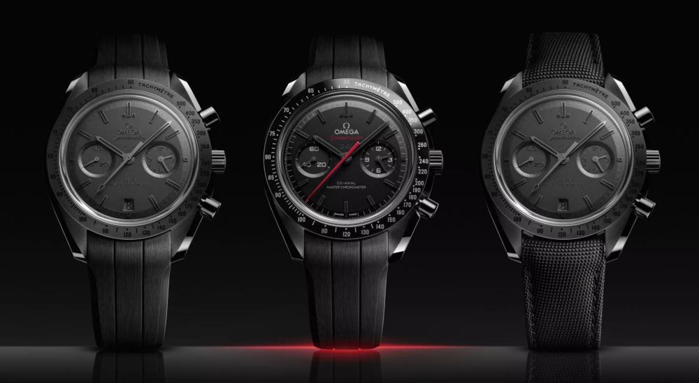 أوميغا تستحضر من جديد الجانب المظلم للقمر بطرح نسخ مبتكرة ضمن مجموعة Speedmaster Dark Side of the Moon