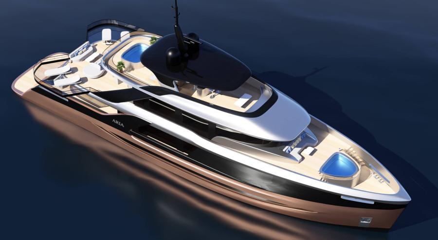 يخت Aria 39.. ثمرة خبرةٍ جمعت بين هندسة السيارات وفنون البحر