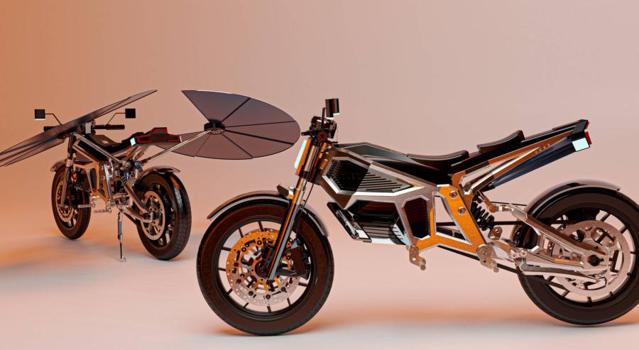 سولاريس من ماسك آركيتكتس.. دراجة كهربائية ذاتية الشحن تعمل بالطاقة الشمسية